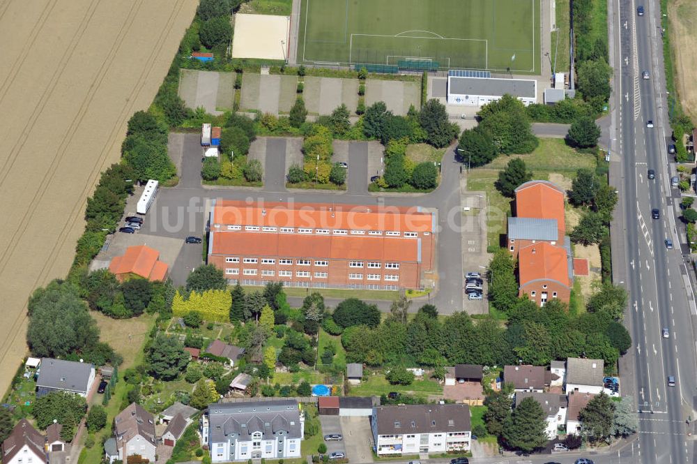 Luftbild Unna - Schulungszentrum mit Lagerhalle in Unna in Nordrhein-Westfalen