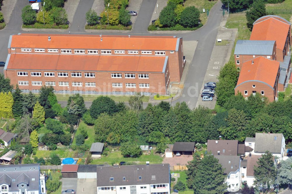 Luftbild Unna - Schulungszentrum mit Lagerhalle in Unna in Nordrhein-Westfalen