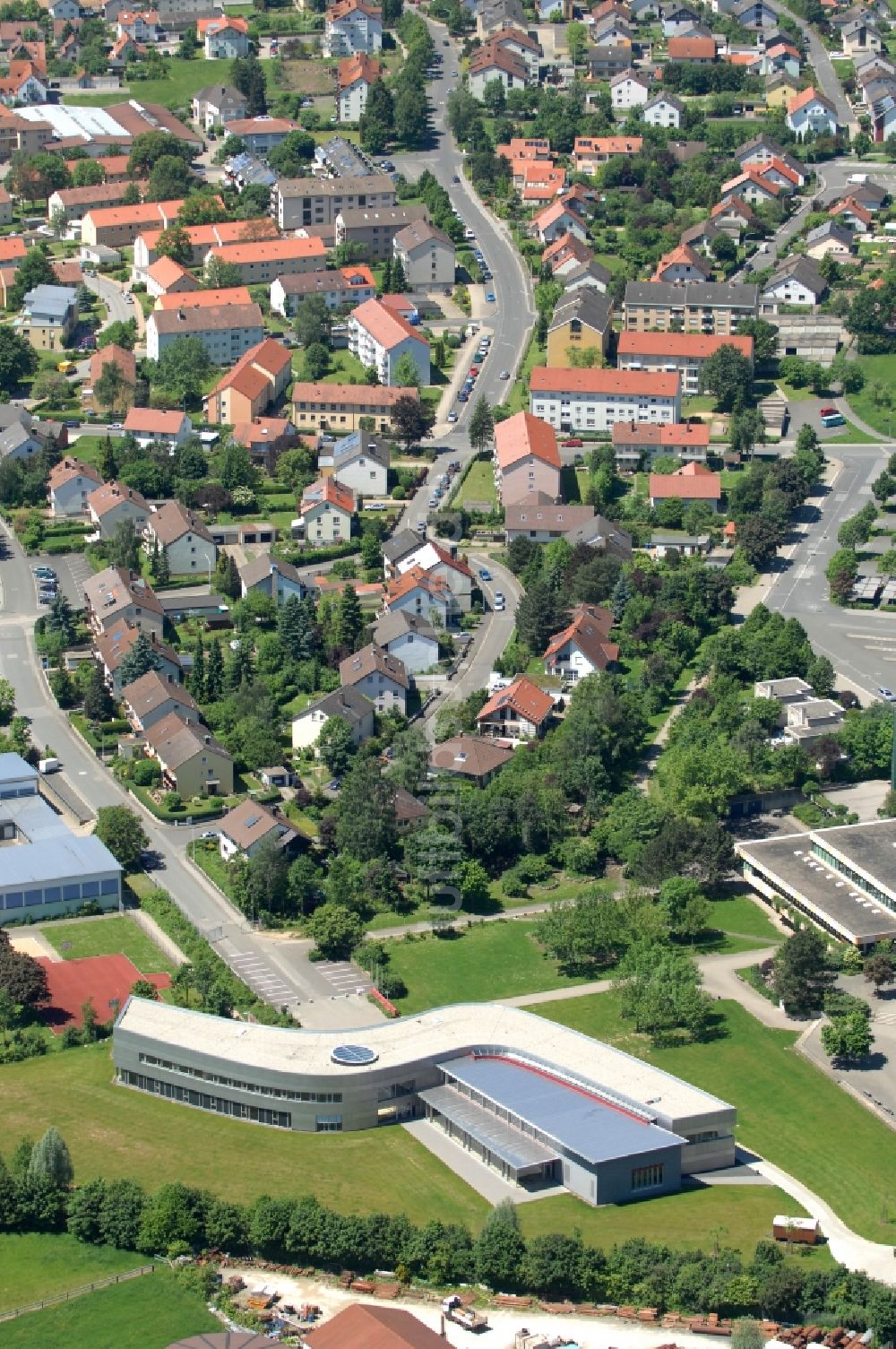 Luftbild Haßfurt - Schulzentrum Haßfurt in Bayern