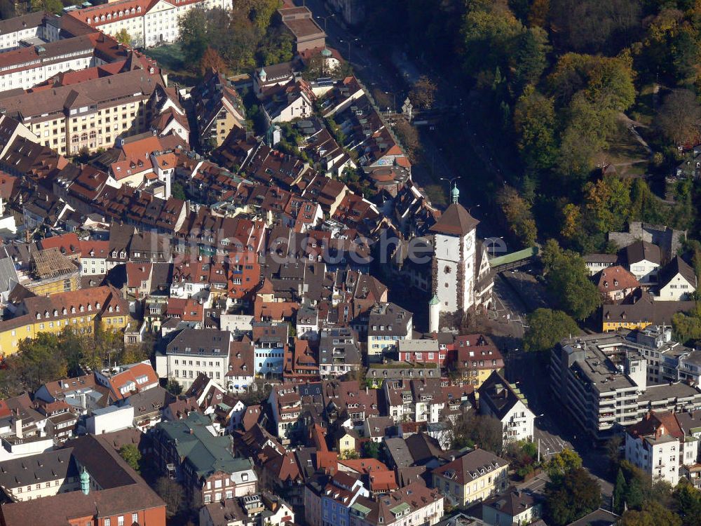 Luftbild Freiburg - Schwalbentor Freiburg