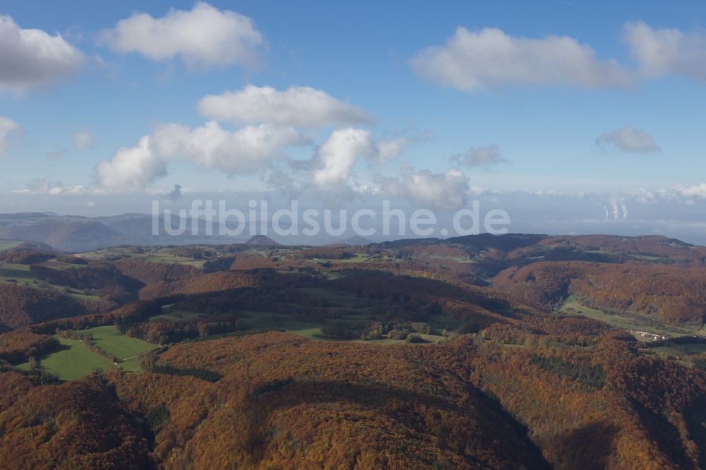 Luftaufnahme Hohenstein - Schwäbische Alb im Bundesland Baden-Württemberg