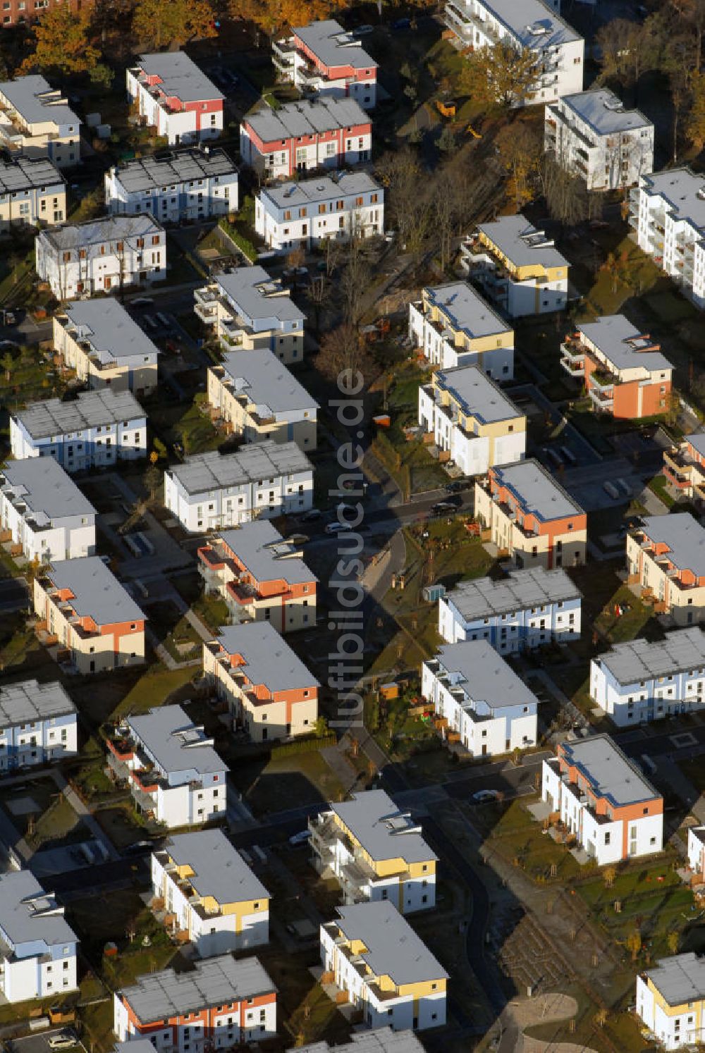 Berlin aus der Vogelperspektive: Schweizer Viertel in Berlin Lichterfelde