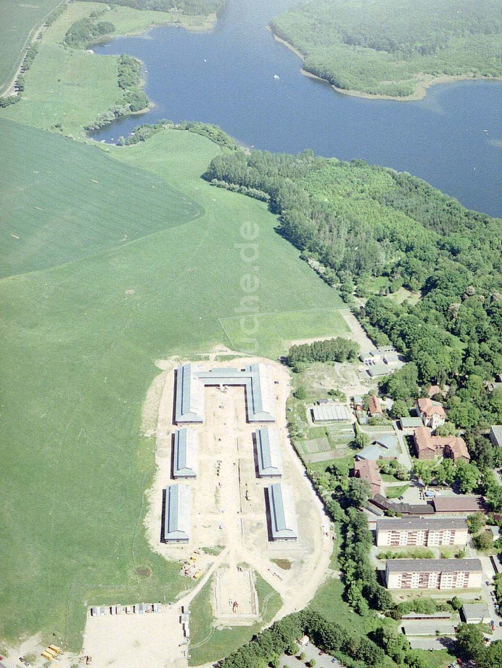 Luftaufnahme Schwerin - Schwerin mit Metallbedachungen der Firma Blitzer OHG Muschter & Schwaak