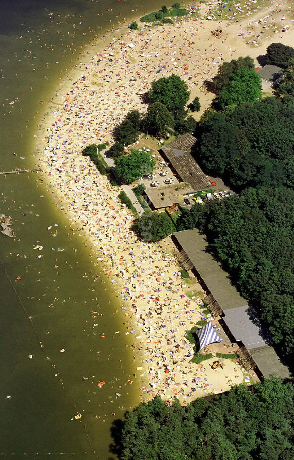 Luftaufnahme Haltern am See - Seebad in Haltern am See