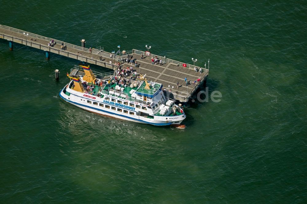 Luftaufnahme Binz - Seebrücke Binz auf der Insel Rügen in Mecklenburg-Vorpommern