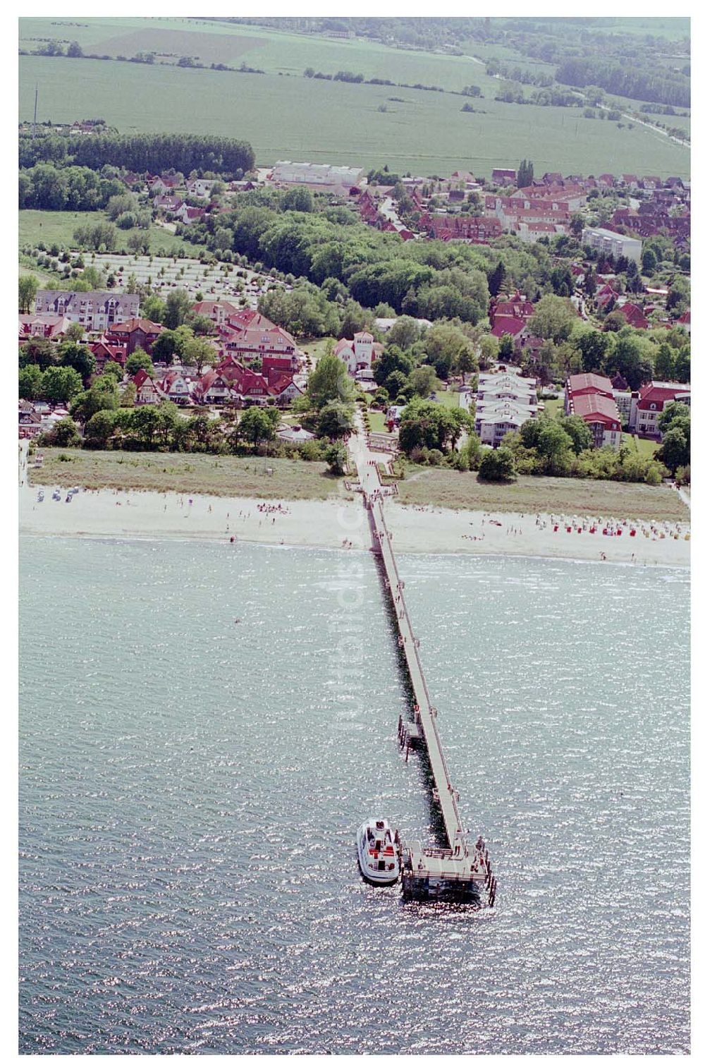 Luftbild Ostseebad Boltenhagen - Seebrücke in Boltenhagen