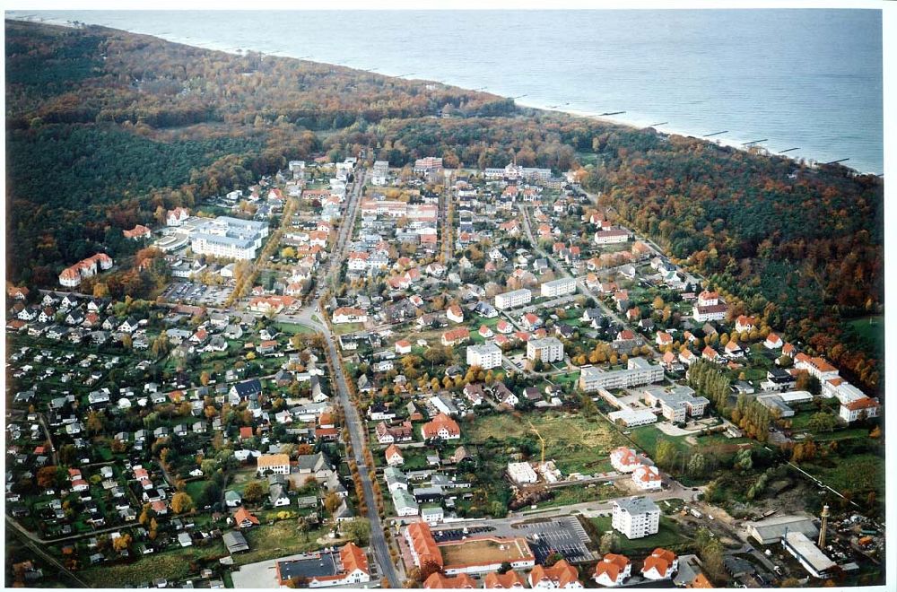 Seeheilbad Graal-Müritz / Mecklenburg - Vorpommern von oben - Seeheilbad Graal-Müritz in Mecklenburg - Vorpommern.