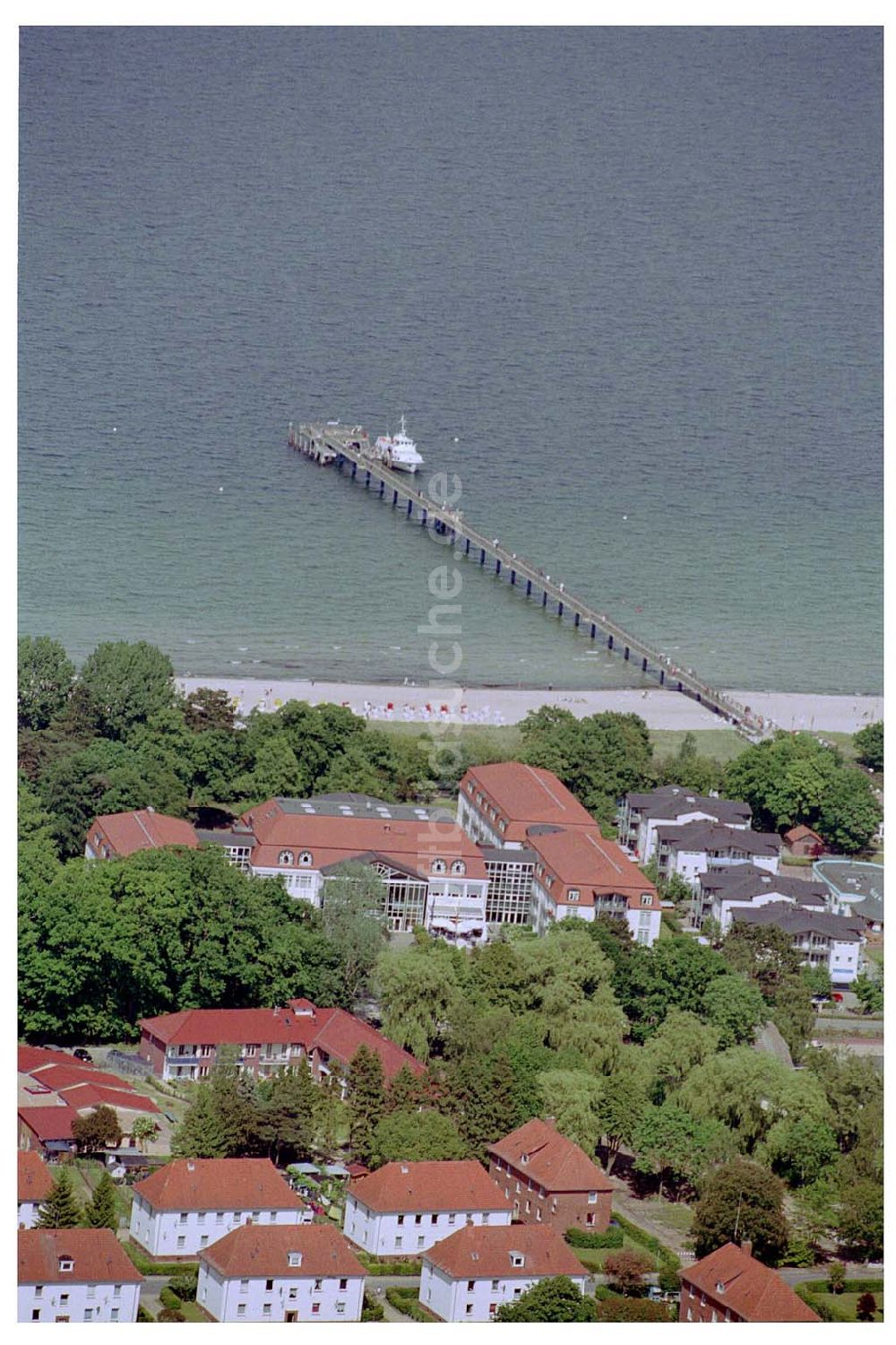 Ostseebad Boltenhagen von oben - Seehotel Boltenhagen