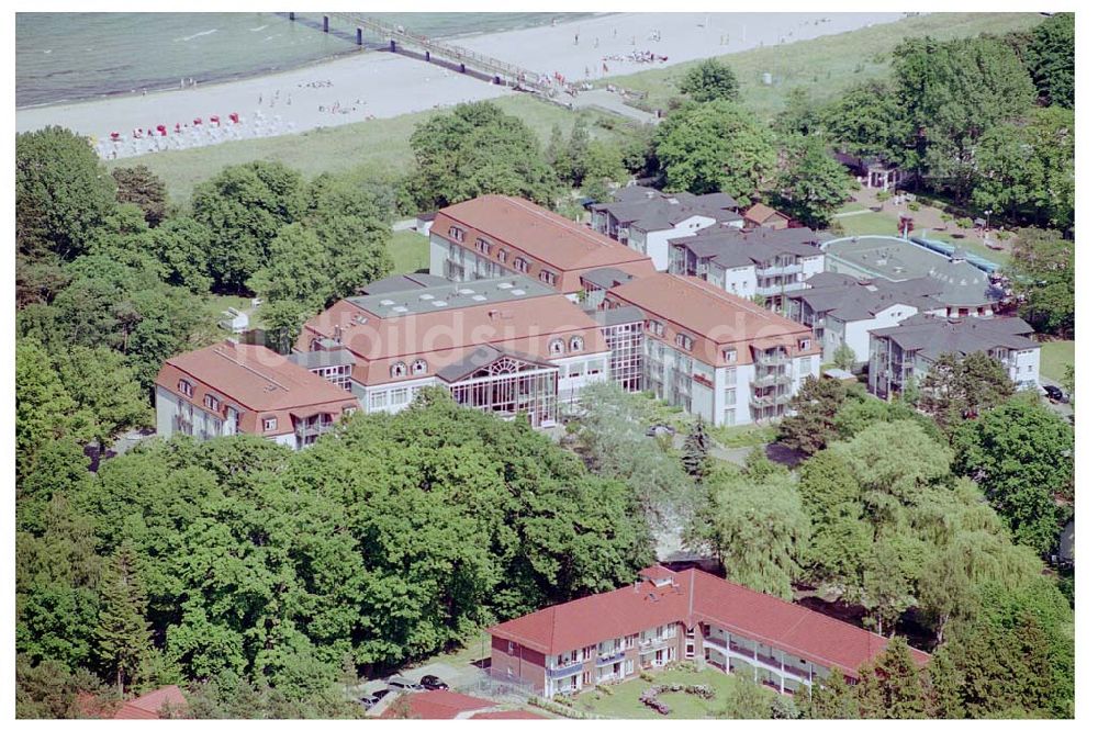 Ostseebad Boltenhagen aus der Vogelperspektive: Seehotel Boltenhagen