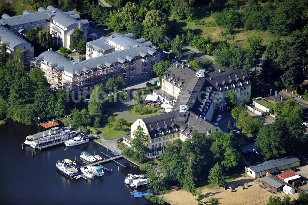 Luftbild Zeuthen - Seehotel Zeuthen im Bundesland Brandenburg