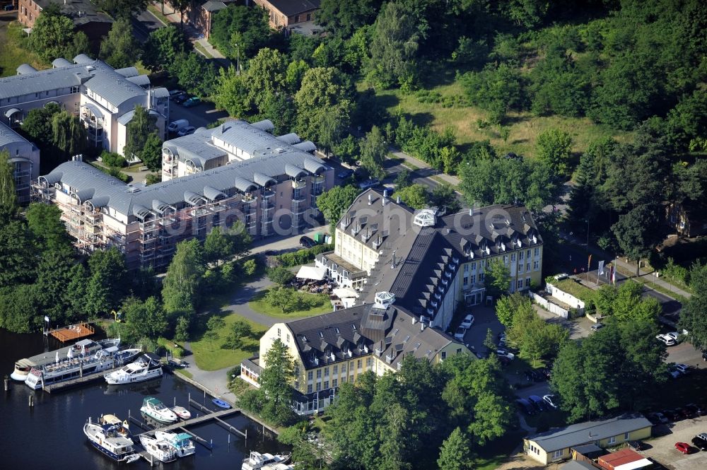 Luftaufnahme Zeuthen - Seehotel Zeuthen im Bundesland Brandenburg