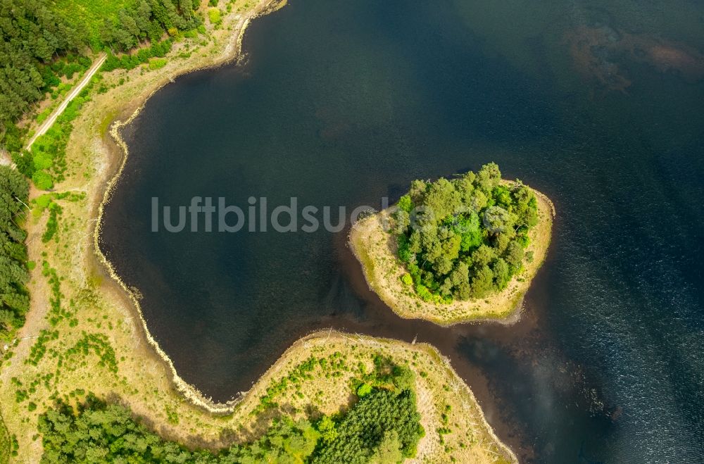 Luftbild Zakowo - Seen- Kette und Uferbereiche in Zakowo in pomorskie, Polen