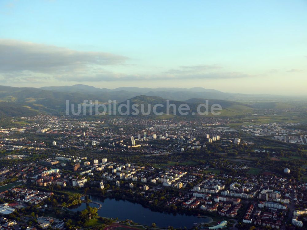 Freiburg aus der Vogelperspektive: Seepark Freiburg