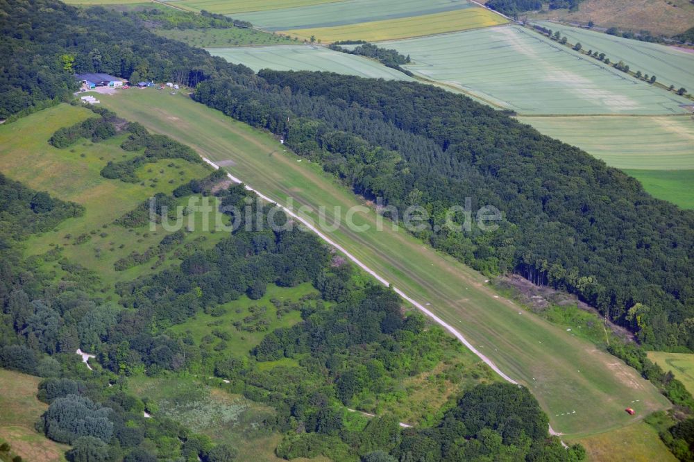 Luftbild Wesseln - Segelflug- Flugplatz Steinberg bei Wesseln im Bundesland Niedersachsen