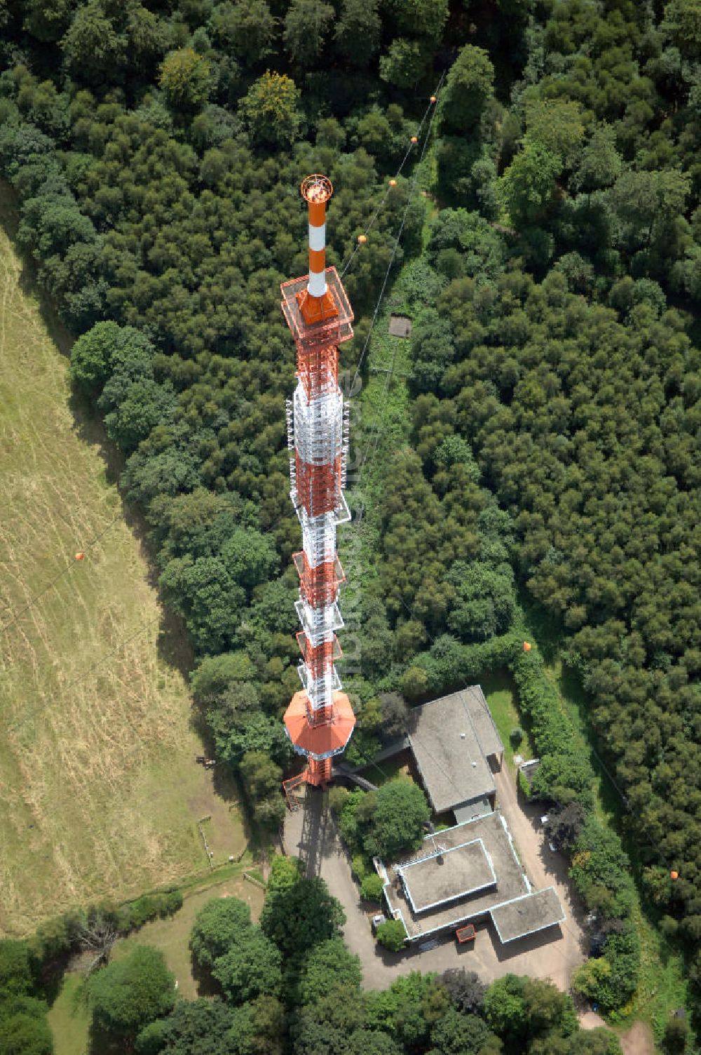 Luftaufnahme Riegelsberg - Sendemast bei Riegelsberg