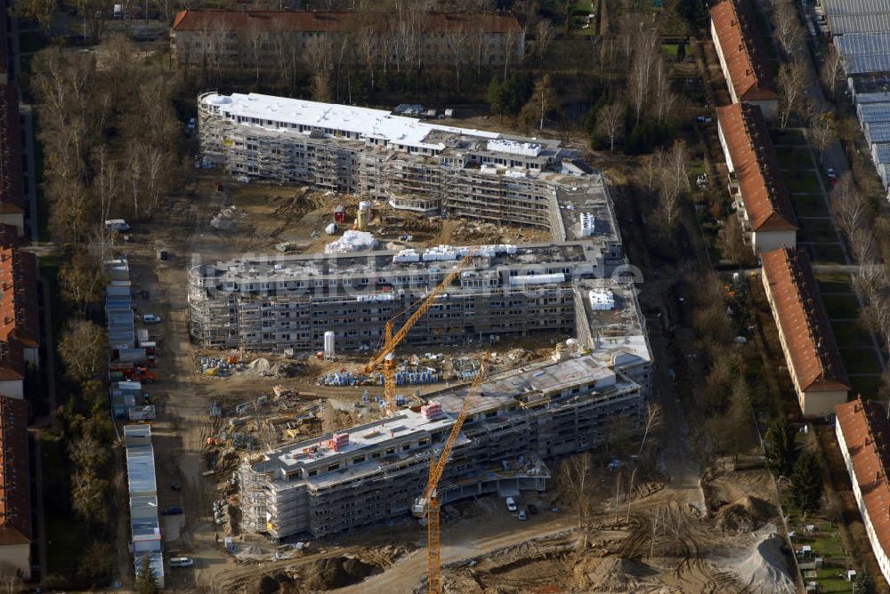 Luftbild Berlin - Seniorenwohnanlage Rosenhof in Zehlendorf Berlin