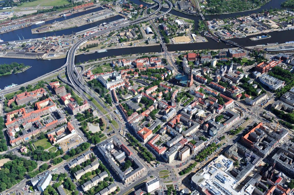 STETTIN von oben - Settiner Stadtansicht