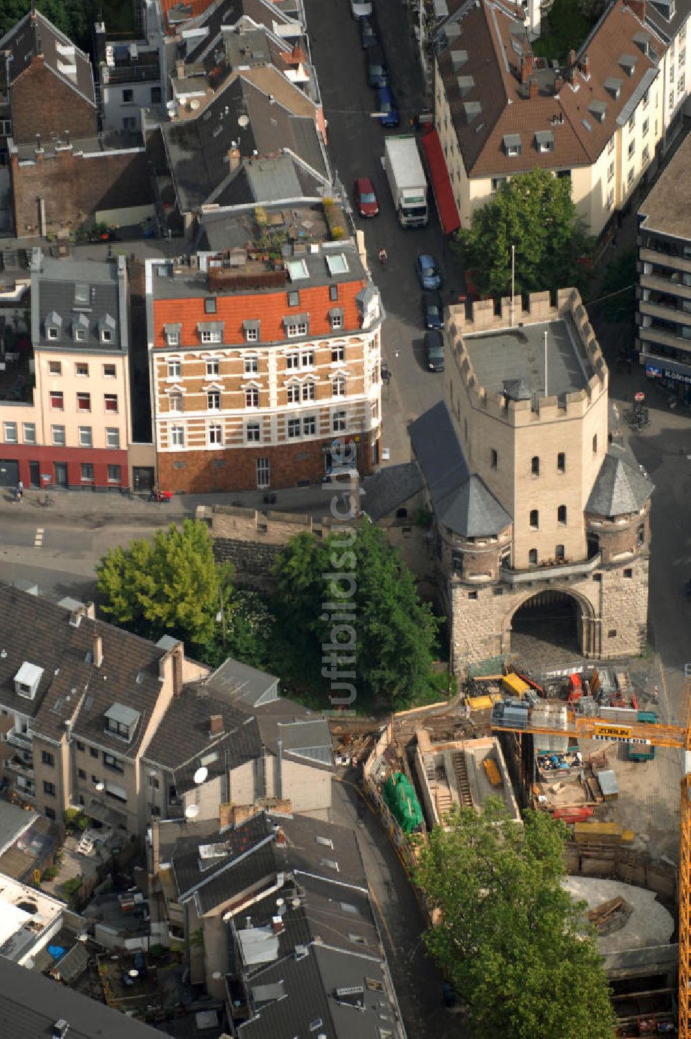 Luftaufnahme Köln - Severinstorburg