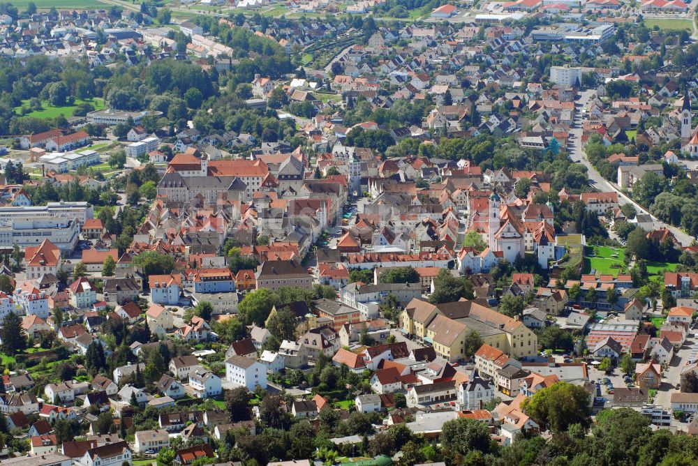 Günzburg aus der Vogelperspektive: Sicht auf Günzburg