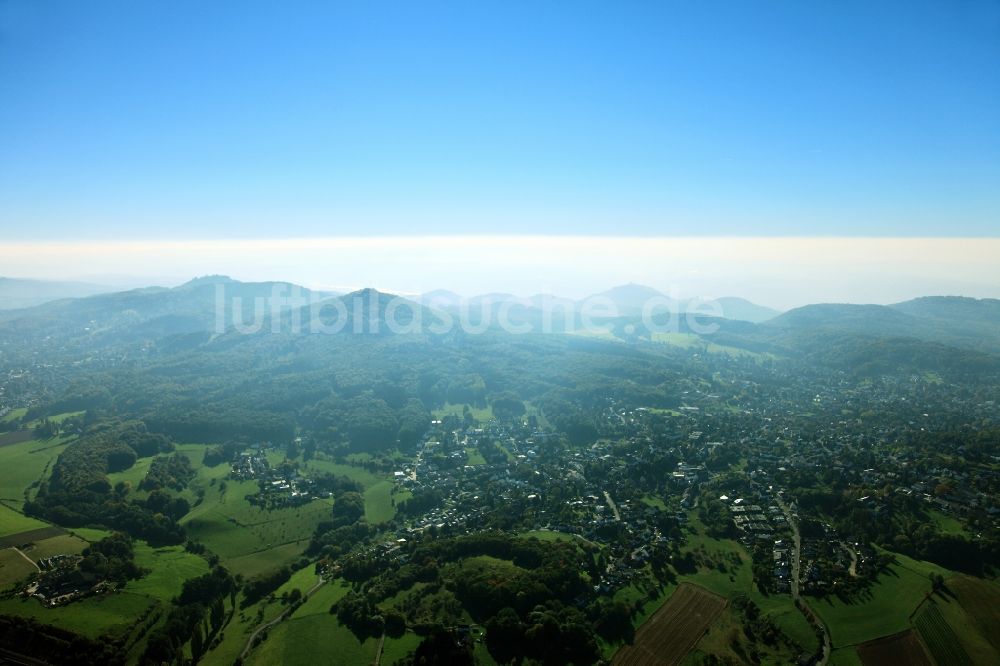 Luftaufnahme Königswinter - Siebengebirge in Königswinter im Bundesland Nordrhein-Westfalen