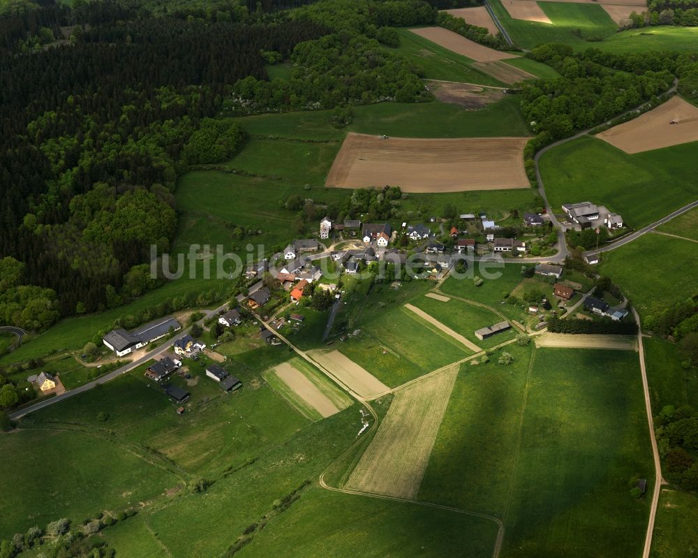 Hümmel Marthel aus der Vogelperspektive: Siedlung Marthel in Hümmel im Bundesland Rheinland-Pfalz