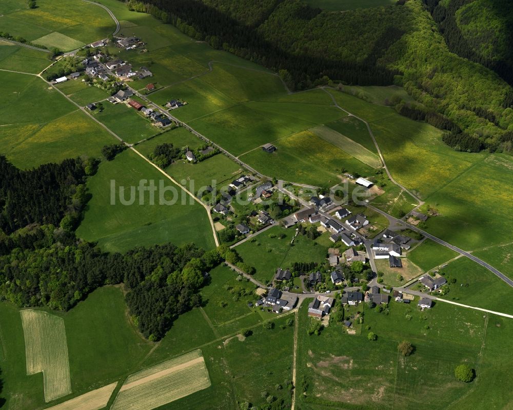 Luftaufnahme Hümmel Pitscheid - Siedlung Pitscheid in Hümmel im Bundesland Rheinland-Pfalz