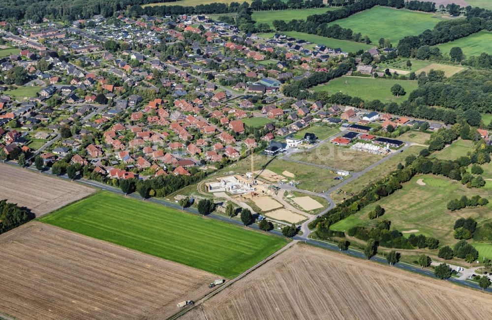 Luftaufnahme Fredenbeck - Siedlungsgebiet Convivo Park in Fredenbeck im Bundesland Niedersachsen, Deutschland