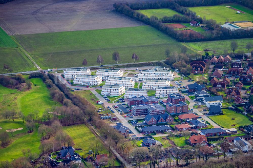 Fredenbeck von oben - Siedlungsgebiet Convivo Park in Fredenbeck im Bundesland Niedersachsen, Deutschland