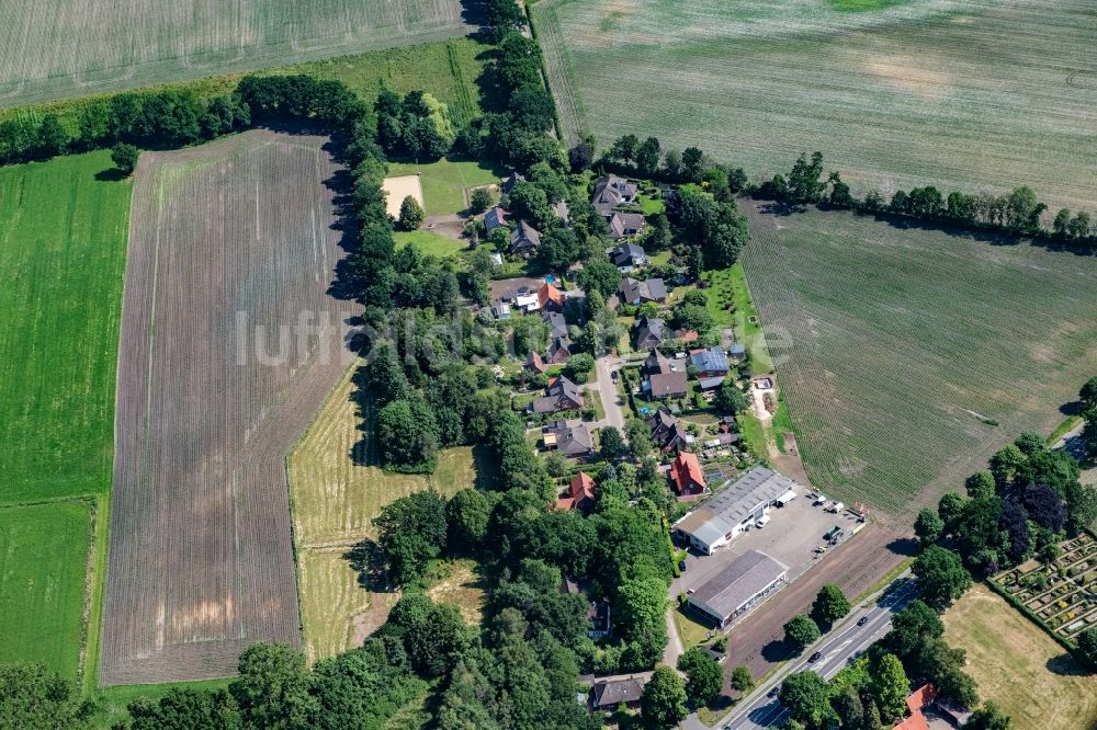 Luftbild Düdenbüttel - Siedlungsgebiet Im Klamm in Düdenbüttel im Bundesland Niedersachsen, Deutschland