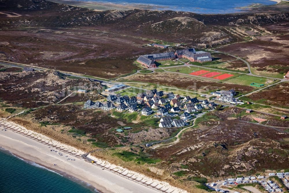 Luftaufnahme Hörnum (Sylt) - Siedlungsgebiet Kressen-Jacobs-Tal in Hörnum (Sylt) im Bundesland Schleswig-Holstein, Deutschland