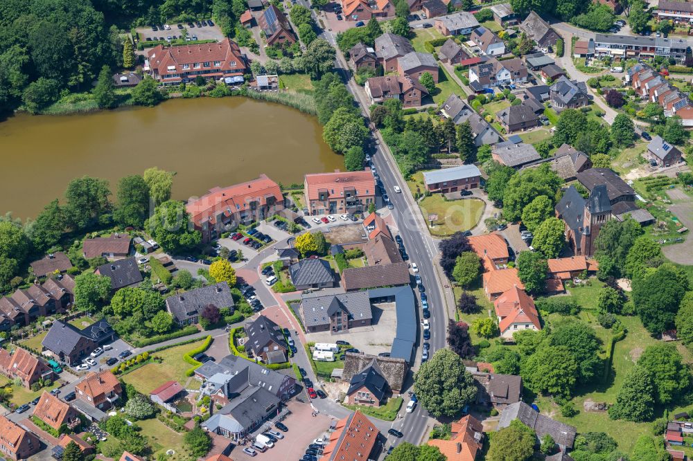 Hedendorf aus der Vogelperspektive: Siedlungsgebiet Neukloster und Hedendorf im Bundesland Niedersachsen, Deutschland