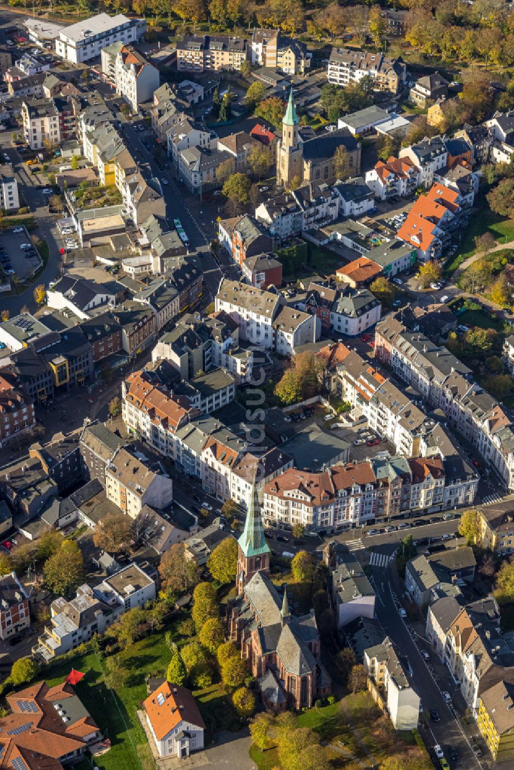 Luftbild Hagen - Siedlungsgebiet im Ortsteil Haspe in Hagen im Bundesland Nordrhein-Westfalen, Deutschland