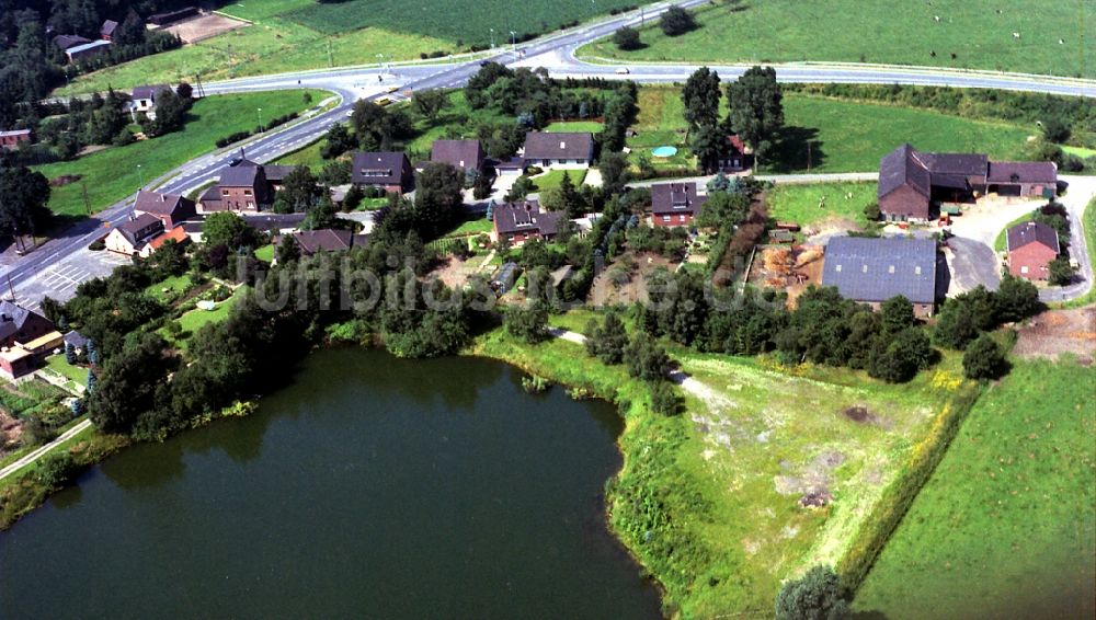 Luftaufnahme Kempen - Siedlungsgebiet im Ortsteil Schmellendorf in Kempen im Bundesland Nordrhein-Westfalen, Deutschland