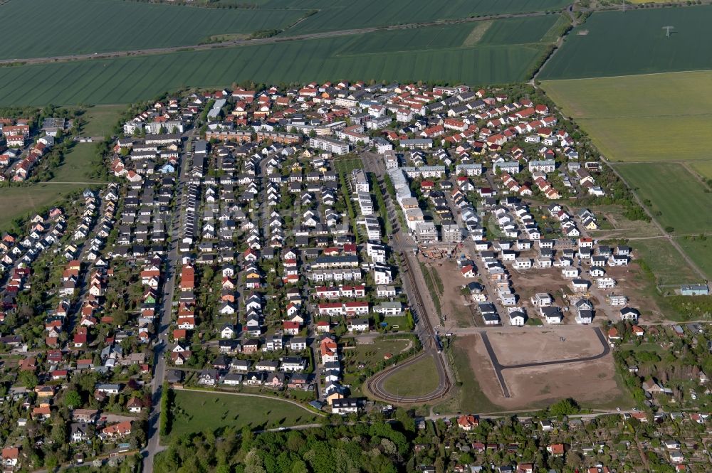 Luftbild Erfurt - Siedlungsgebiet Ringelberg-Siedlung im Ortsteil