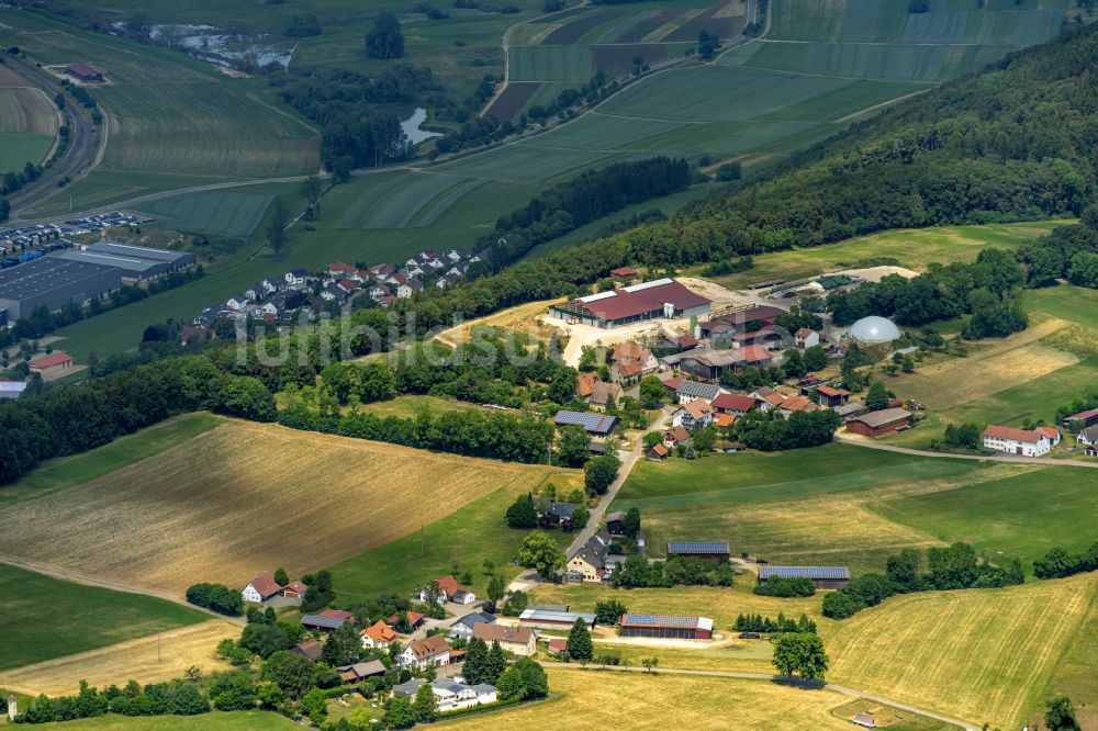 Luftbild Rietheim-Weilheim - Siedlungsgebiet Am Rußberg in Rietheim-Weilheim im Bundesland Baden-Württemberg, Deutschland