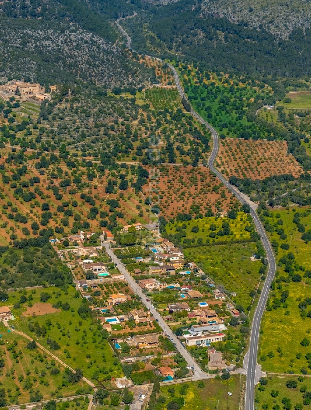 Luftbild Son Maxella - Siedlungsgebiet in Son Maxella in Balearische Insel Mallorca, Spanien