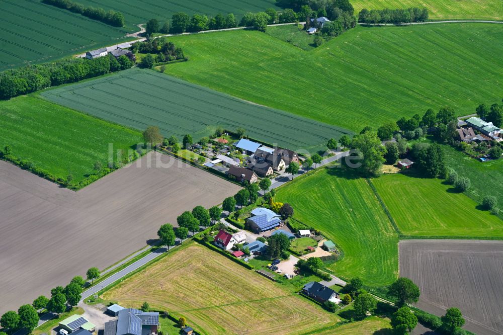 Luftbild Bevern - Siedlungsgebiet an der Straße Am Gehölz in Bevern im Bundesland Schleswig-Holstein, Deutschland