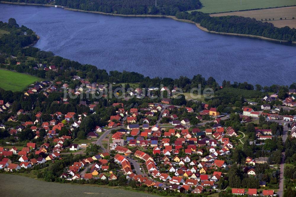 Neuruppin aus der Vogelperspektive: Siedlungsgebiet Treskow in Neuruppin im Bundesland Brandenburg