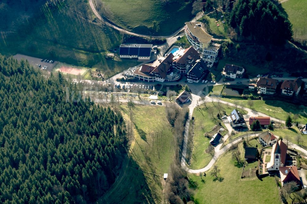 Luftbild Wolfach - Siedlungsgebiet in Wolfach im Bundesland Baden-Württemberg, Deutschland