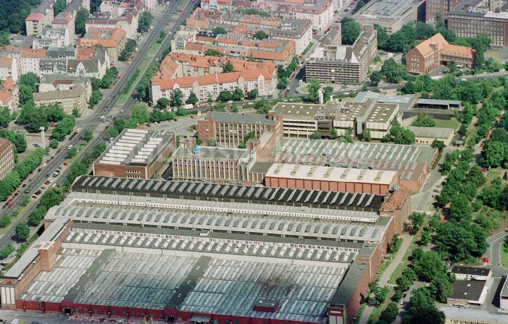 Luftaufnahme Berlin-Spandau - SIEMENS / OSRAM in der Nonnendammallee in Berlin-Spandau