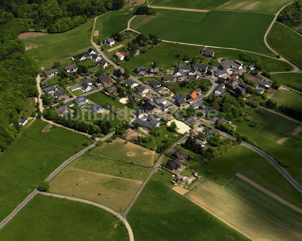 Sierscheid aus der Vogelperspektive: Sierscheid im Bundesland Rheinland-Pfalz