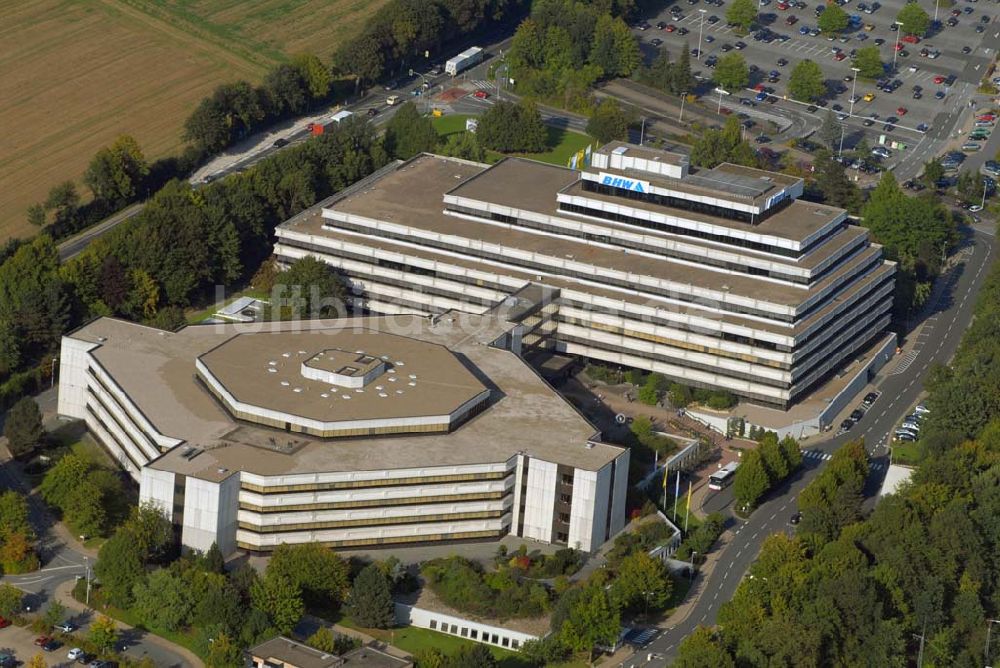 Hameln aus der Vogelperspektive: Sitz der BHW in Hameln