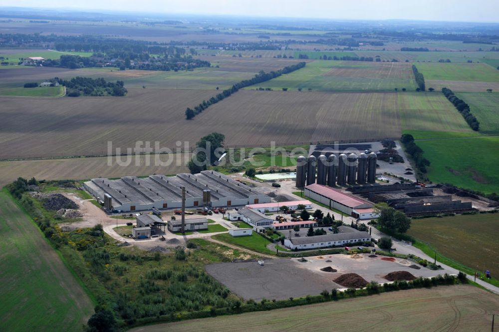 Luftaufnahme Liemehna - Sitz der Firmengruppe Rösl Liemehna