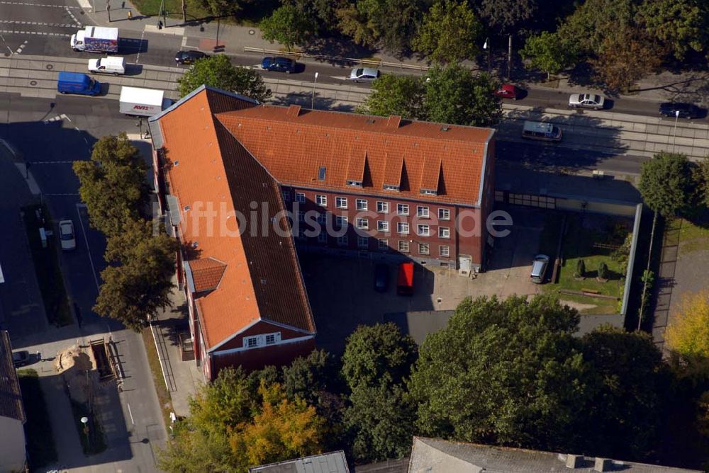 Berlin-Lichtenberg von oben - Sitz der Luftbildagentur