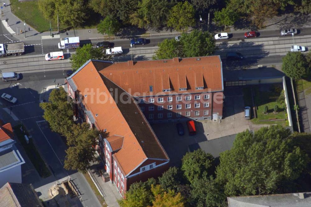 Berlin-Lichtenberg aus der Vogelperspektive: Sitz der Luftbildagentur