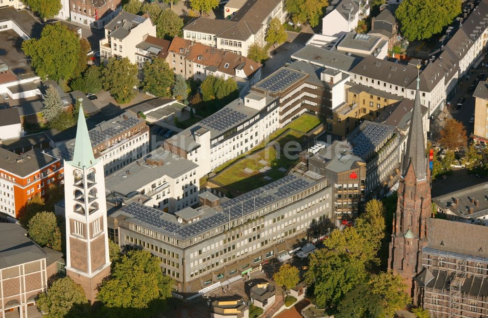 Luftbild Gelsenkirchen - Sitz der Sparkasse Gelsenkirchen im Bundesland Nordrhein-Westfalen