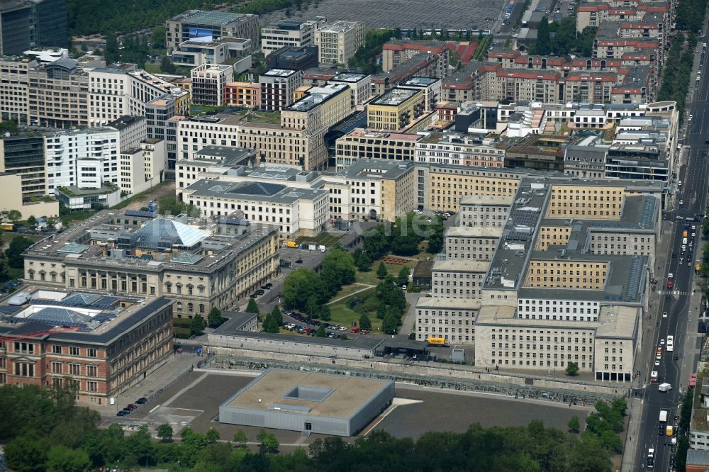 Luftaufnahme Berlin - Sitz der Stiftung Topographie des Terrors im Ortsteil Kreuzberg in Berlin