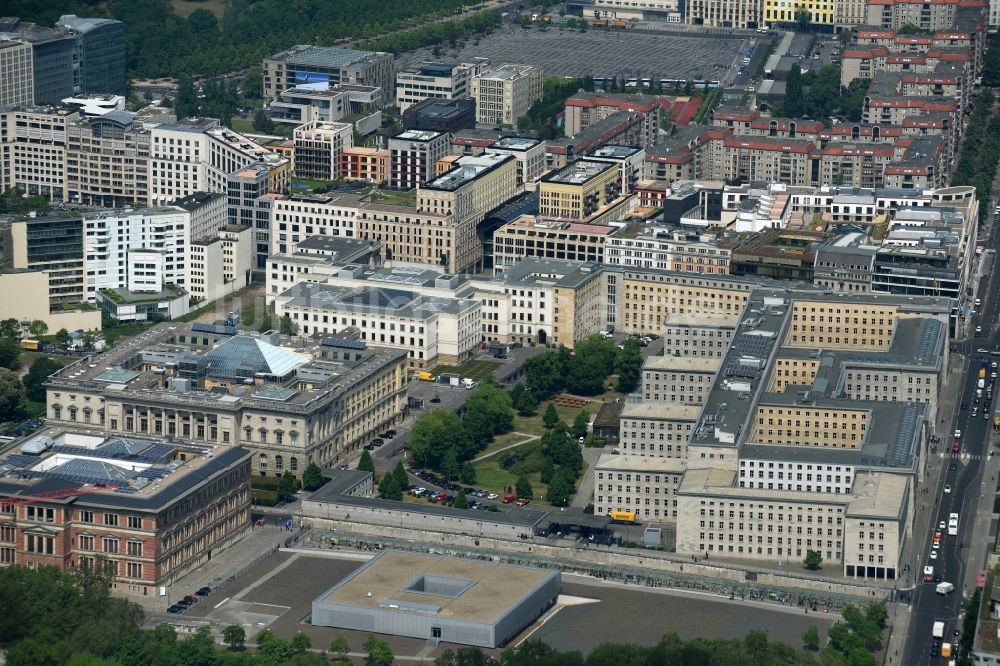 Berlin aus der Vogelperspektive: Sitz der Stiftung Topographie des Terrors im Ortsteil Kreuzberg in Berlin