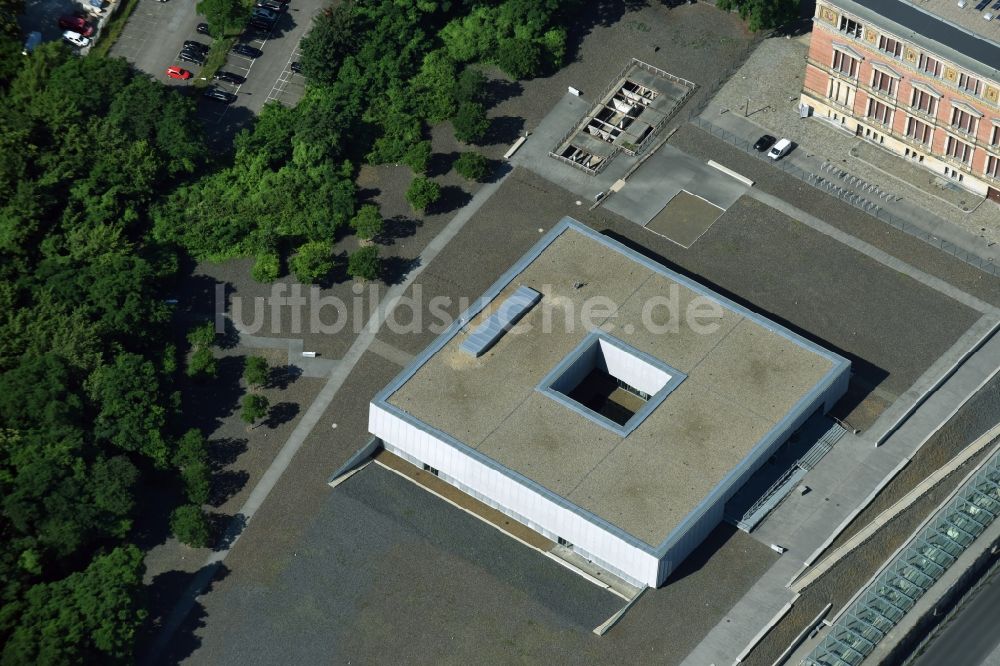 Luftbild Berlin - Sitz der Stiftung Topographie des Terrors im Ortsteil Kreuzberg in Berlin