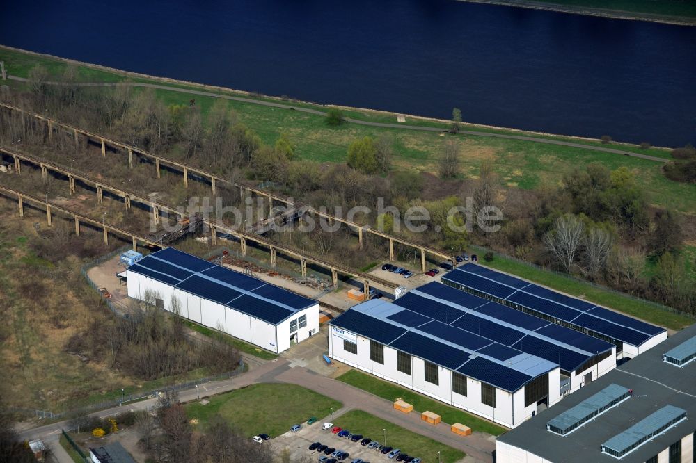 Magdeburg aus der Vogelperspektive: SKET Verseilmaschinenbau GmbH in Magdeburg im Bundesland Sachsen-Anhalt